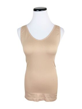 Jockey Tan Beige Shape Wear Tank Top  Size Medium